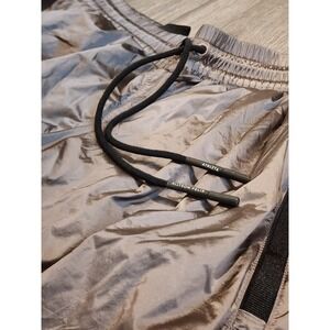 Allyson Felix Athleta Legend Track Luxe Pants Bronze Metallic Joggers S